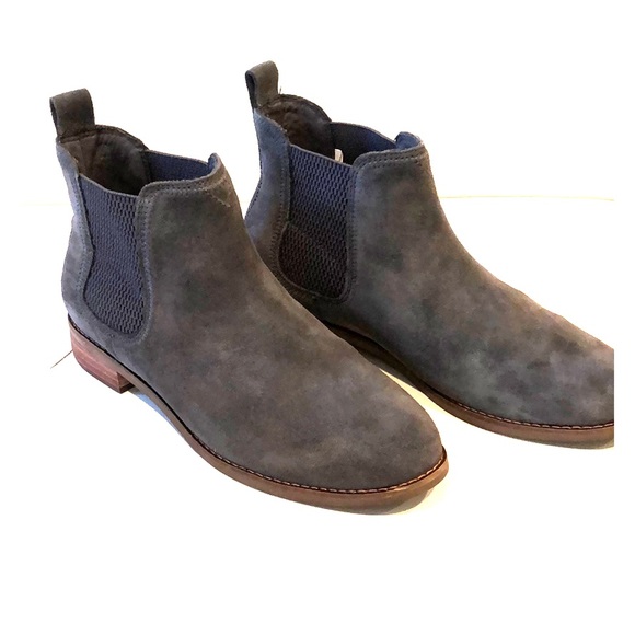 Toms Shoes - Gray Grey Toms bootie 7
